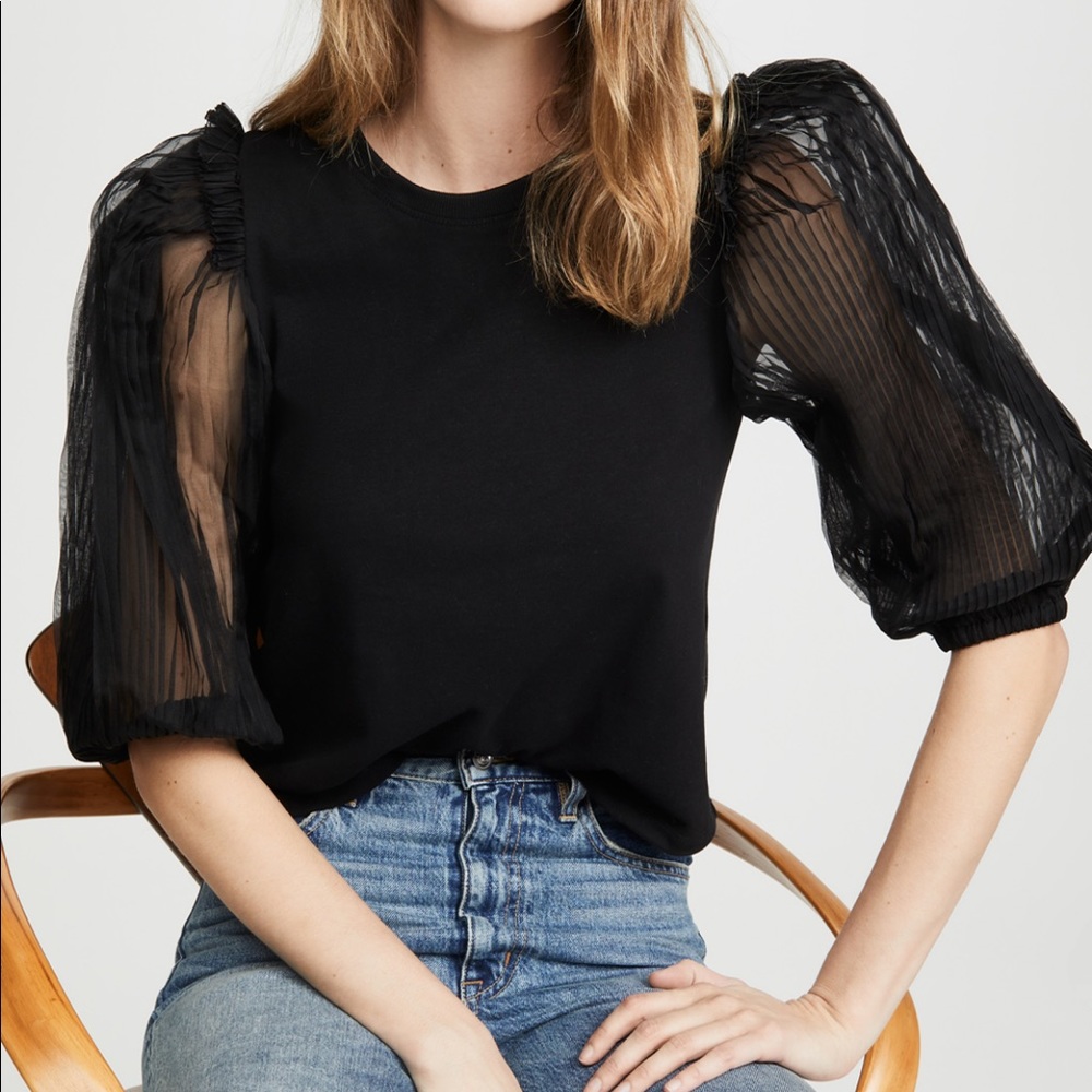 Sea silk and cotton T shirt